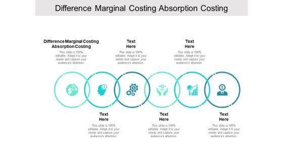 Difference Marginal Costing Absorption Costing Ppt PowerPoint Presentation Infographics Influencers Cpb Difference Marginal Costing Absorption Costing Ppt PowerPoint Presentation Infographics Influencers Cpb