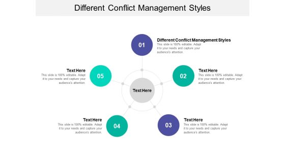Different Conflict Management Styles Ppt PowerPoint Presentation Show Sample Cpb Different Conflict Management Styles Ppt PowerPoint Presentation Show Sample Cpb