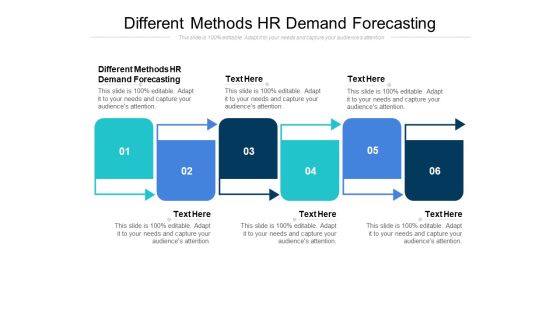 Different Methods HR Demand Forecasting Ppt PowerPoint Presentation Styles Example File Cpb