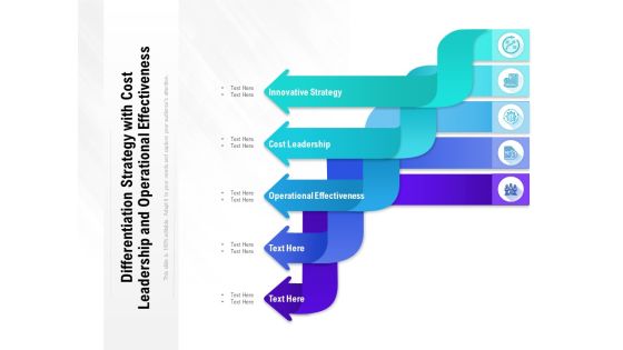Differentiation Strategy With Cost Leadership And Operational Effectiveness Ppt PowerPoint Presentation File Visuals PDF Differentiation Strategy With Cost Leadership And Operational Effectiveness Ppt PowerPoint Presentation File Visuals PDF