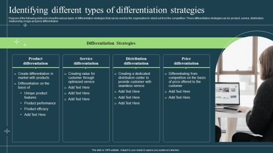 Differentiation Techniques Ways To Surpass Competitors Identifying Different Types Of Differentiation Strategies Information PDF Differentiation Techniques Ways To Surpass Competitors Identifying Different Types Of Differentiation Strategies Information PDF