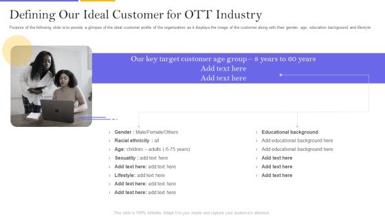 Digital Broadcasting Services Industry Capital Raising Pitch Deck Defining Our Ideal Graphics PDF Digital Broadcasting Services Industry Capital Raising Pitch Deck Defining Our Ideal Graphics PDF