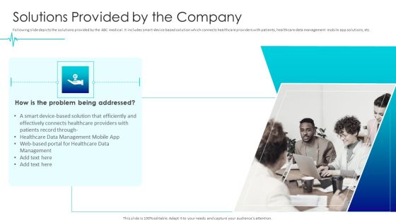 Digital Healthcare Applications Solutions Provided By The Company Ppt Infographic Template Gallery PDF Digital Healthcare Applications Solutions Provided By The Company Ppt Infographic Template Gallery PDF
