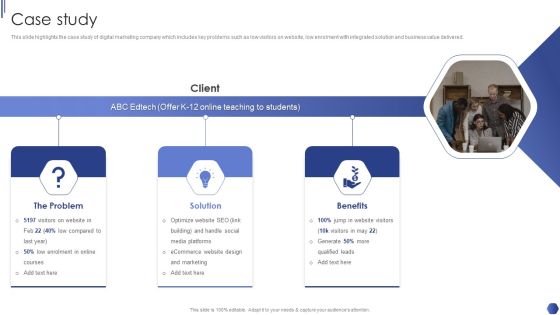 Digital Marketing Agency Business Profile Case Study Pictures PDF Digital Marketing Agency Business Profile Case Study Pictures PDF