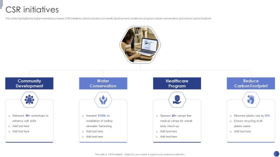Digital Marketing Agency Business Profile Csr Initiatives Microsoft PDF Digital Marketing Agency Business Profile Csr Initiatives Microsoft PDF
