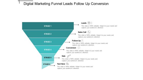 Digital Marketing Funnel Leads Follow Up Conversion Ppt PowerPoint Presentation Pictures Graphics Design Digital Marketing Funnel Leads Follow Up Conversion Ppt PowerPoint Presentation Pictures Graphics Design