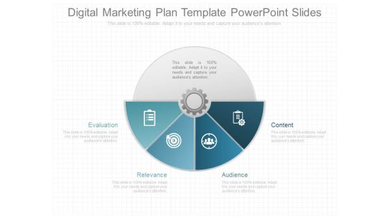 Digital Marketing Plan Template Powerpoint Slides