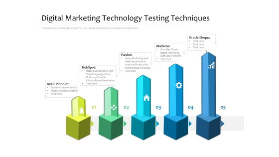Digital Marketing Technology Testing Techniques Ppt PowerPoint Presentation Icon Show PDF Digital Marketing Technology Testing Techniques Ppt PowerPoint Presentation Icon Show PDF