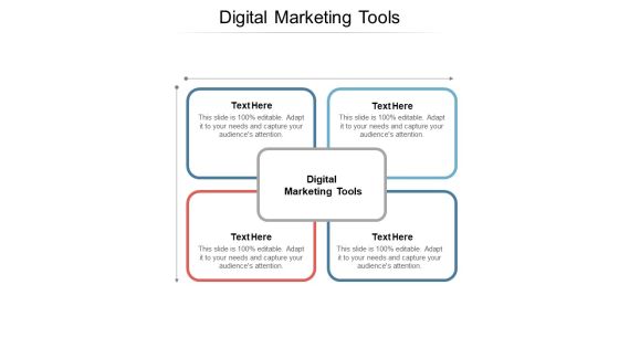 Digital Marketing Tools Ppt PowerPoint Presentation Show Grid Cpb