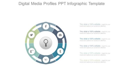 Digital Media Profiles Ppt Infographic Template Digital Media Profiles Ppt Infographic Template