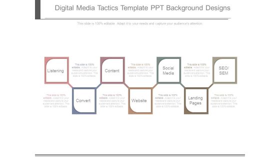 Digital Media Tactics Template Ppt Background Designs Digital Media Tactics Template Ppt Background Designs