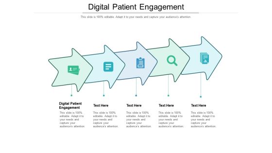 Digital Patient Engagement Ppt PowerPoint Presentation Styles Rules Cpb Pdf