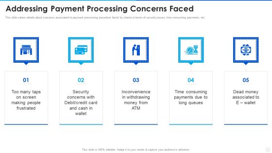 Digital Payment Solution Company Stakeholder Addressing Payment Processing Brochure PDF