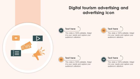 Digital Tourism Advertising And Advertising Icon Download PDF Digital Tourism Advertising And Advertising Icon Download PDF