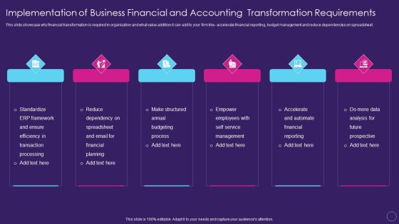 Digital Transformation Toolkit Accounting Finance Implementation Of Business Financial Icons PDF Digital Transformation Toolkit Accounting Finance Implementation Of Business Financial Icons PDF