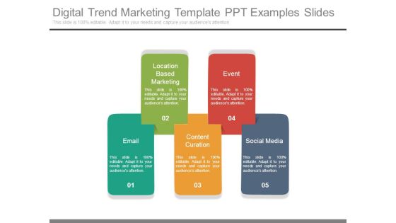 Digital Trend Marketing Template Ppt Examples Slides