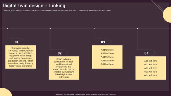 Digital Twin Design Linking Ppt PowerPoint Presentation File Infographic Template PDF Digital Twin Design Linking Ppt PowerPoint Presentation File Infographic Template PDF