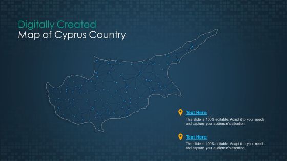 Digitally Created Map Of Cyprus Country Structure PDF Digitally Created Map Of Cyprus Country Structure PDF