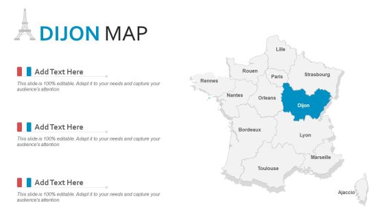Dijon Map PowerPoint Presentation PPT Template PDF Dijon Map PowerPoint Presentation PPT Template PDF
