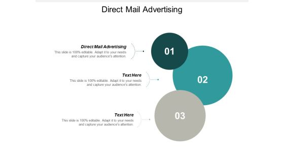 Direct Mail Advertising Ppt PowerPoint Presentation Infographic Template Layout Cpb