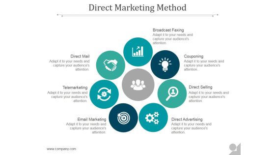 Direct Marketing Method Ppt PowerPoint Presentation Deck Direct Marketing Method Ppt PowerPoint Presentation Deck