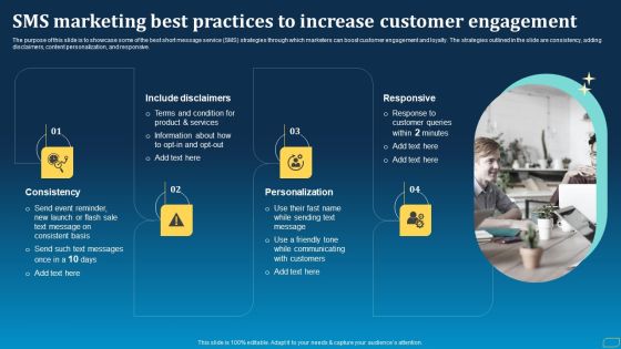 Direct Marketing Techniques To Enhance Business Presence SMS Marketing Best Practices To Increase Customer Topics PDF