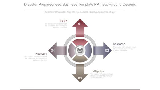 Disaster Preparedness Business Template Ppt Background Designs