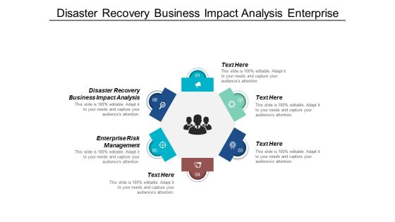 Disaster Recovery Business Impact Analysis Enterprise Risk Management Ppt PowerPoint Presentation Slides Outfit