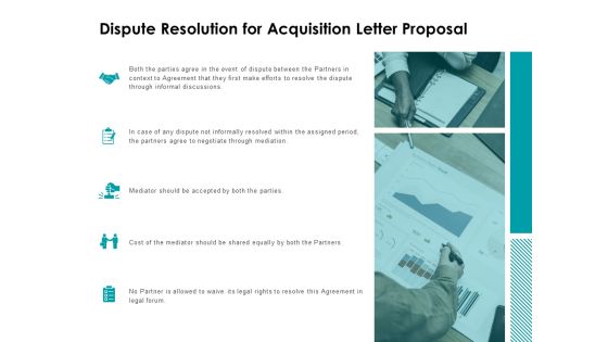 Dispute Resolution For Acquisition Letter Proposal Ppt Powerpoint Presentation Show Graphics Dispute Resolution For Acquisition Letter Proposal Ppt Powerpoint Presentation Show Graphics