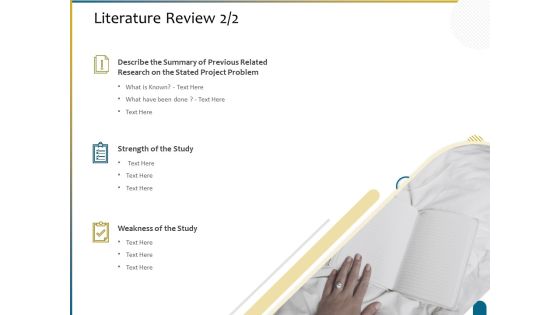 Dissertation Research Literature Review Ppt Professional Show PDF