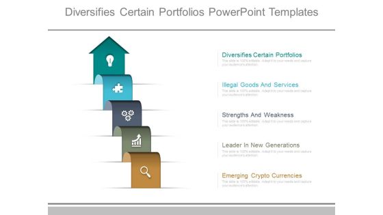 Diversifies Certain Portfolios Powerpoint Templates Diversifies Certain Portfolios Powerpoint Templates