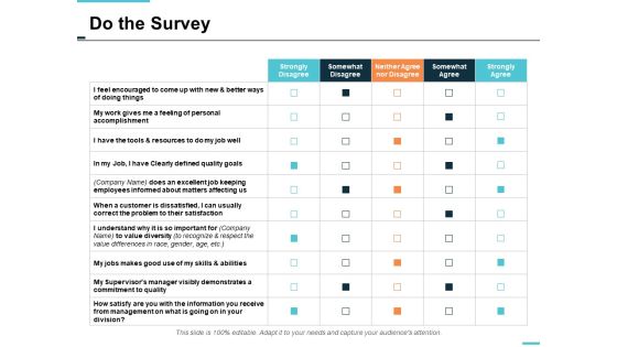 do the survey ppt powerpoint presentation professional infographic template