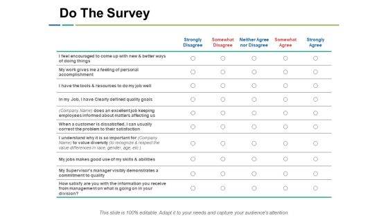 Do The Survey Ppt PowerPoint Presentation Professional Structure Do The Survey Ppt PowerPoint Presentation Professional Structure