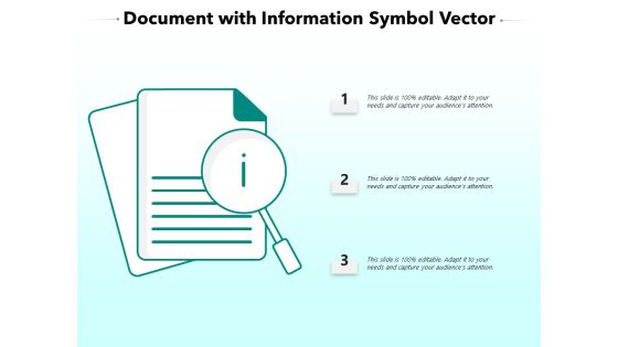 Document With Information Symbol Vector Ppt PowerPoint Presentation Gallery Design Ideas PDF Document With Information Symbol Vector Ppt PowerPoint Presentation Gallery Design Ideas PDF
