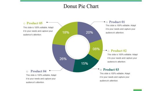 Donut Pie Chart Ppt PowerPoint Presentation Professional Files
