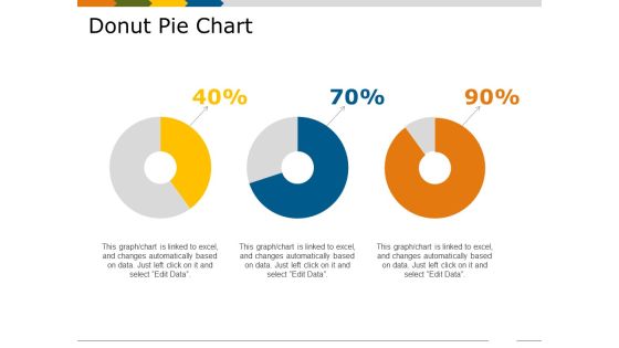 Donut Pie Chart Template 2 Ppt PowerPoint Presentation Show Skills