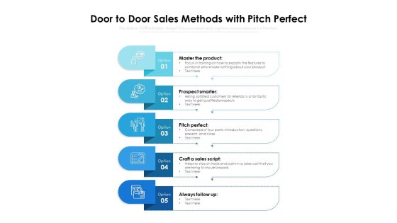 Door To Door Sales Methods With Pitch Perfect Ppt PowerPoint Presentation Infographics Elements PDF Door To Door Sales Methods With Pitch Perfect Ppt PowerPoint Presentation Infographics Elements PDF