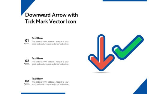 Downward Arrow With Tick Mark Vector Icon Ppt PowerPoint Presentation File Background Image PDF Downward Arrow With Tick Mark Vector Icon Ppt PowerPoint Presentation File Background Image PDF