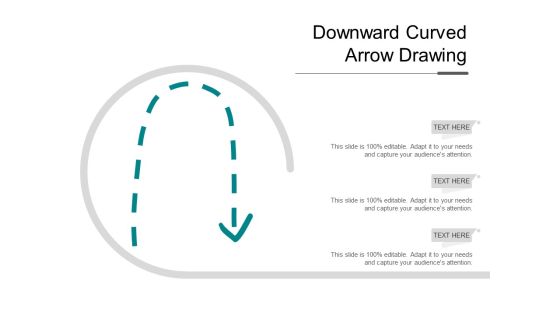 Downward Curved Arrow Drawing Ppt PowerPoint Presentation Visual Aids Gallery Downward Curved Arrow Drawing Ppt PowerPoint Presentation Visual Aids Gallery