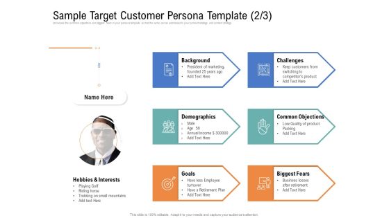 Drafting A Successful Content Plan Approach For Website Sample Target Customer Persona Template Goals Portrait PDF Drafting A Successful Content Plan Approach For Website Sample Target Customer Persona Template Goals Portrait PDF