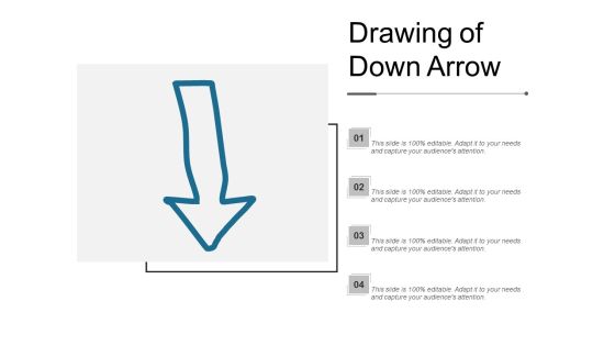 Drawing Of Down Arrow Ppt PowerPoint Presentation Infographics Maker Drawing Of Down Arrow Ppt PowerPoint Presentation Infographics Maker