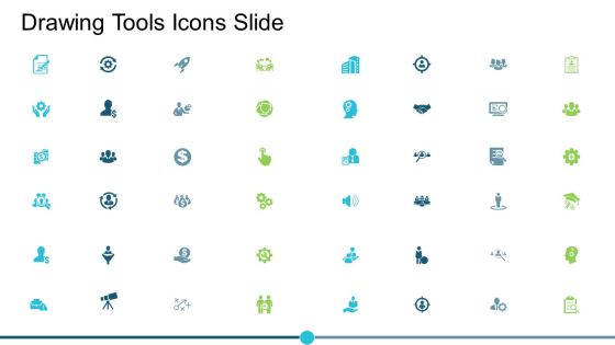 Drawing Tools Icons Slide Ppt PowerPoint Presentation Summary Icons