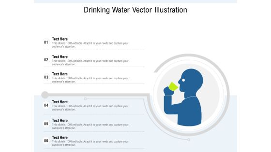 Drinking Water Vector Illustration Ppt PowerPoint Presentation File Mockup PDF Drinking Water Vector Illustration Ppt PowerPoint Presentation File Mockup PDF