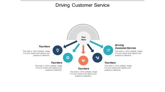 Driving Customer Service Ppt PowerPoint Presentation Model Structure Cpb