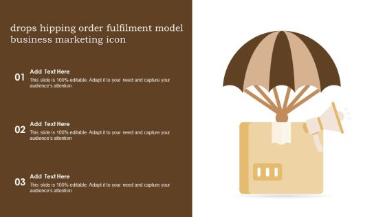 Drops Hipping Order Fulfilment Model Business Marketing Icon Ideas PDF Drops Hipping Order Fulfilment Model Business Marketing Icon Ideas PDF