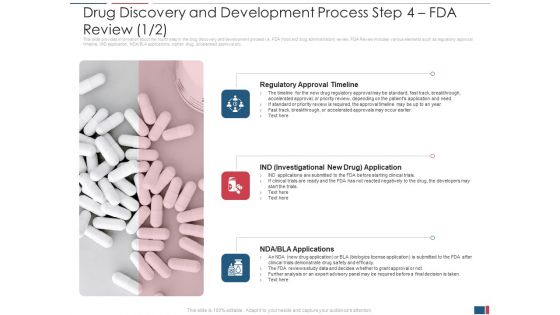 Drug Discovery And Development Process Step 4 Fda Review Timeline Formats PDF
