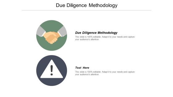 Due Diligence Methodology Ppt PowerPoint Presentation Model Background Images Cpb