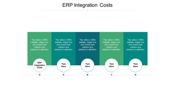 ERP Integration Costs Ppt PowerPoint Presentation Infographic Template Model Cpb