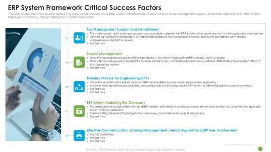 ERP System Framework Critical Success Factors Ppt Pictures Background Image PDF ERP System Framework Critical Success Factors Ppt Pictures Background Image PDF