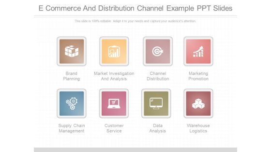 E Commerce And Distribution Channel Example Ppt Slides E Commerce And Distribution Channel Example Ppt Slides